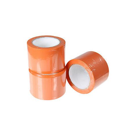 Ruban Adhésif Pvc Orange Pradel Haute Visibilité, Forte Adhérence - Pradel