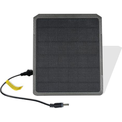 Panneau Solaire avec Batterie Rechargeable pour Caméra de Chasse, 12V/1A, 9V/1.3A, 6V/2A, Prise 5.5x2.1mm/4.0x1.7mm pour A3S, A5, A60, E5, E5S, E6, E8, X20, X50 (1/5)