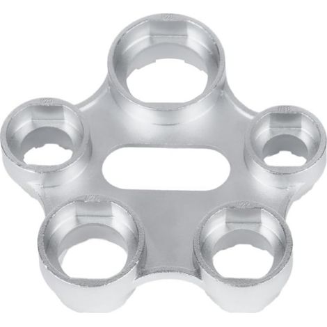 Llave universal para aireadores/espumadores ocultos, 10 tamaños, llave de montaje y desmontaje, llave para aireadores para grifos M16/M18/M22/M24/M28 (1/5)