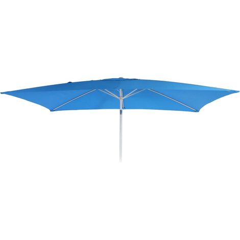 Telo copertura ricambio per ombrelloni rettangolari N23 200x300cm blu