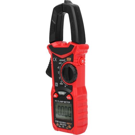 HT206A Handliches LCD-Digital-Zangenmessgerät Multimeter AC/DC-Spannungs-, Strom- und Widerstandsmessgerät (1/5)