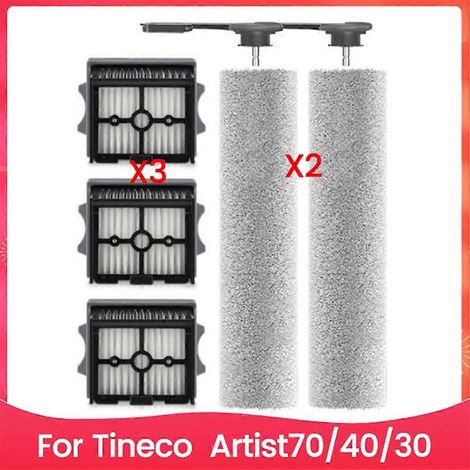 Bürstenwalzen- und Filterersatzteile für Tineco Artist70/40/30 Akku-Dampfreiniger (Nass- und Trockensauger) (1/5)