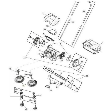 CEPILLOS SWP 355 ORIGINAL STIGA - 118820857/1