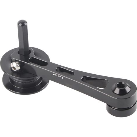 ZTTO Kettenspanner für Singlespeed-Mountainbikes, robuster Kettenstabilisator mit Reißverschluss für Fahrräder (1/5)