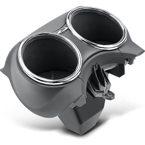 Porte-gobelets double pour voiture 21968004148K67, compatible avec Mercedes-Benz CLS C219 CLS55 CLS63 (2006-2011), gris (1/5)