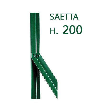 1PZ SAETTA PLASTIFICATA H. CM. 200 PER PALETTI H.200/225/250