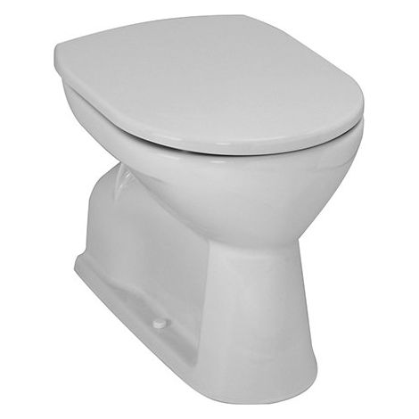 WC a filo pavimento autoportante PRO, canna fumaria verticale all'interno, 360x545, colorazione: Bahama beige - H8219590180001 (1/3)