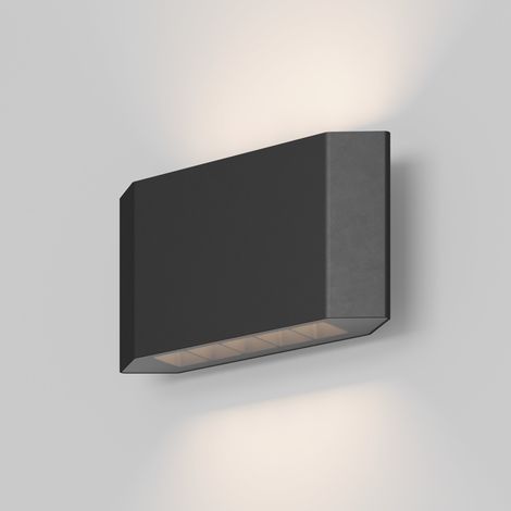 Maytoni Pull Lampada da parete per esterni Up Down Grafite 3000K 400lm IP54 (1/3)