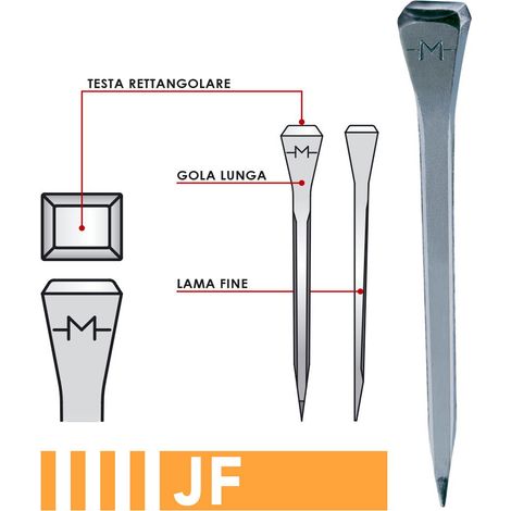 JF2 55 mm - 250 pcs: Mondial clous pour chevaux de sport et de randonnée modèle français JF