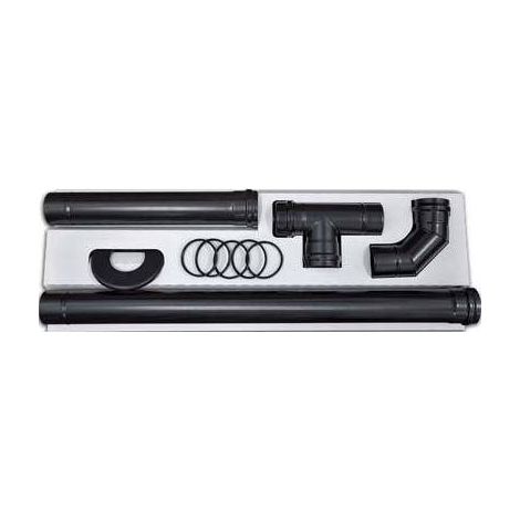 TUBE À GRANULÉS NOIR MAT KIT SAVE