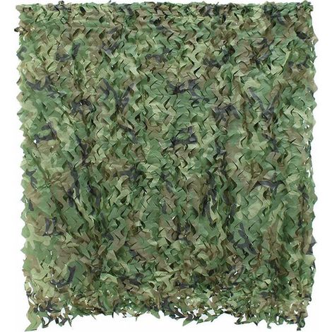 für Sichtschutznetze, Tarnnetze, Sonnensegel für die Jagd, Sonnenschutz 7 x 2 m (1/5)