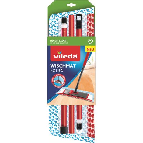 Vileda Wischmat Extra Bodenwischer mit 3tlg.Stiel