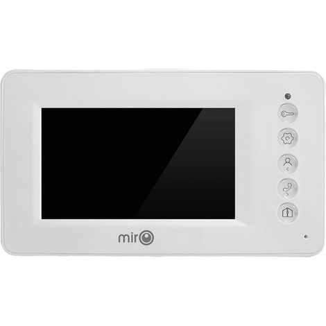 MONITOR AGGIUNTIVO PER VIDEOCITOFONO MONO FAMILIARE mm 25 x 95 x 166  - PROXE