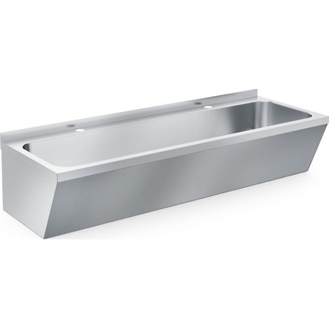 Lavabo Double en Acier Inoxydable L 1200 mm - Combisteel