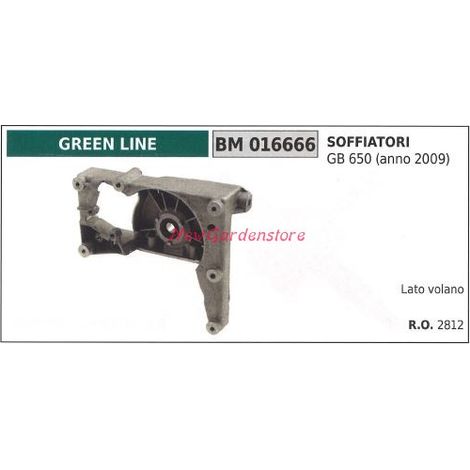 Schwungradseite GREEN LINE-Motorwelle GREEN LINE-Motorgebläse GB 650 016666