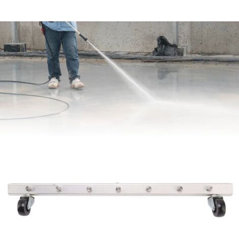 Pistolet Nettoyeur Haute Pression 65CM 7 Embouts 1/4 Rapide Pour Nettoyage Sol Voiture Balai Eau 4000psi-