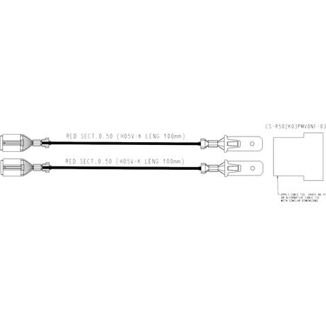 Juego de cables de la bomba de drenaje C00537136 ARISTON HOTPOINT HOTPOINT