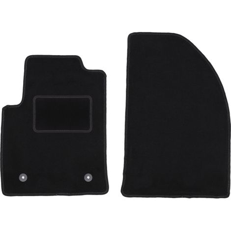 Tappetini anteriori neri per: Ford Fiesta MK6 hatchback (2002-2010)
