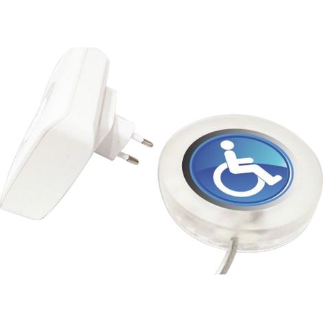 Bouton d'appel pour vitrine de magasin SENSORING - double vitrage (1/3)