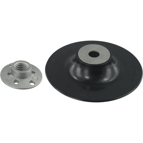 125mm Fibre Disc with M14 Thread for Angle Grinder, Secure Locking Nut Included (1/5)