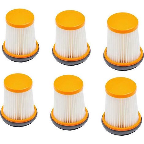 Lot de 6 cartouches filtrantes HEPA de rechange pour aspirateur robot Proscenic Ultenic S1 (1/5)