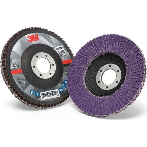 Disque abrasif 3M 769F, P80, Ø 125mm ( Prix pour Boîte de 10 )