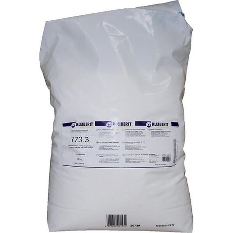 Colle thermoplastique incolore 773.3. pour plaqueuses de chants droits et centres d'usinage granulés sac de 20 kg - KLEIBERIT CHIMIE (1/2)