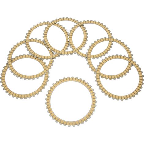 8 Plaquettes d'Embrayage Haute Puissance Antirouille Résistance Renforcée Remplacement Pour Forty Eight XL1200X XL1200 X (1/5)