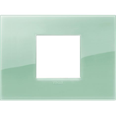 VIMAR - 19652.65 Placa clásica 2MC Reflex color salvia
