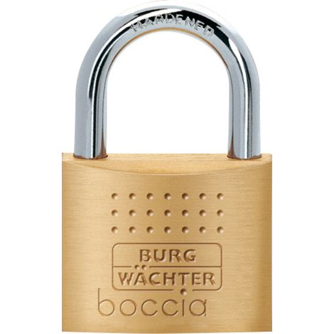 Burg Wächter 33721 Vorhängeschloss 50.00 mm verschieden schließend Messing Schlüsselschloss