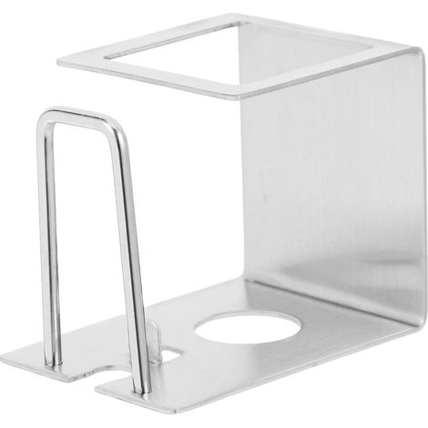 Stainless Steel Wall Mounted Toothbrush Holder for Bathroom