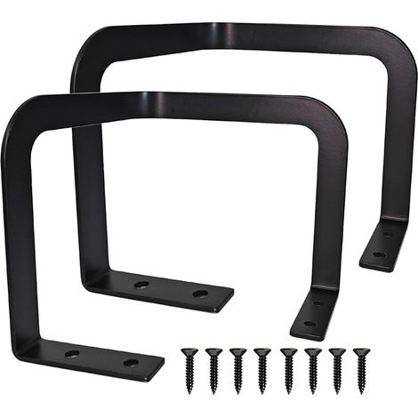 Lntyq Lot de 2 barres de retenue de matelas, cadre de lit en métal, barre d'arrêt de matelas antidérapante, stoppeur coulissant de matelas, stabilisateur de matelas en métal (1/5)