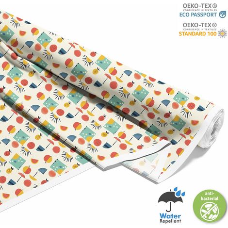 TESSUTI DECORATIVI PER ESTERNI OXFORD - motivo estivo DX9285 (1/5)