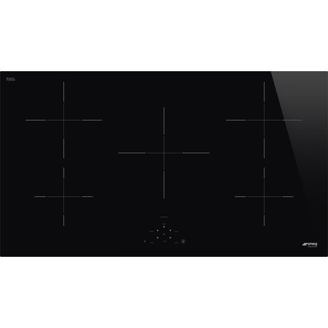 Smeg SI2951D plaque à induction noire 90 cm 5 foyers