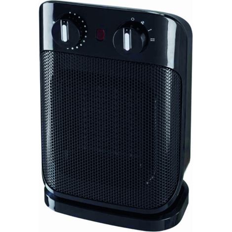 Calentador de ventilador negro de 1800 W - SCSC500N - Scholtes -