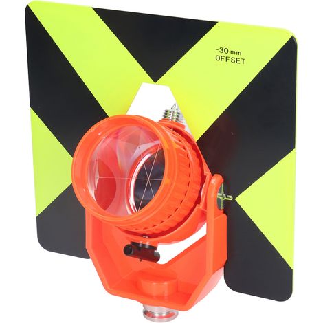 Prisme optique inclinable en verre, boîtier ABS robuste, accessoire de mesure de précision pour chantier routier (1/5)