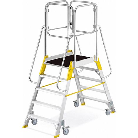Plateforme 2x6 marches - Hauteur max. de travail 3.26m - 9706R-MCP (1/5)