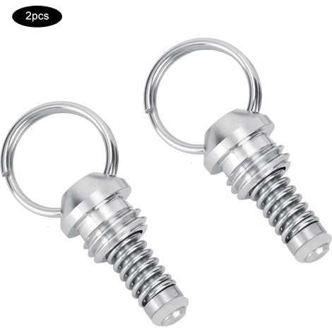 2 Pièces Robinet de Détente en Acier Inoxydable pour Fût de Bière, Valve de Pression à Verrou à Bille pour Brassage (1/5)