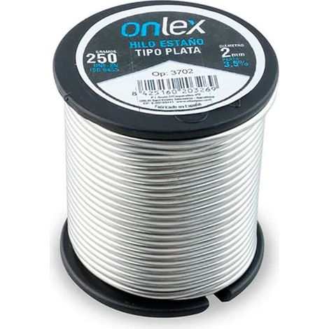 Fil à souder onlex 3,5% argent 2 mm 250 g