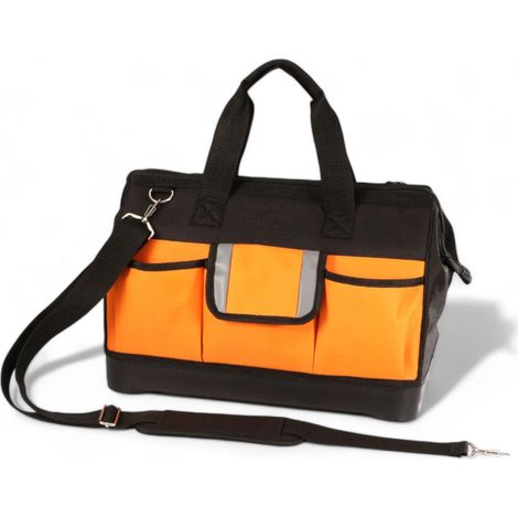 Borsa portautensili in poliestere con cinque tasche 40,5x23x30 cm (1/3)