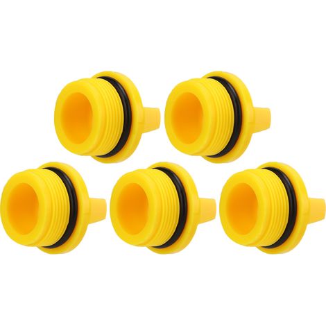 5 pièces Bouchon de remplissage d'huile moteur ABS Capuchons bouchons couvercles 6G8‑15363‑00 Remplacement pour moteur hors-bord 4 temps (1/5)