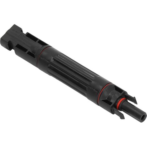 Porte-fusible étanche IP67 1000 V CC pour panneaux solaires et onduleurs photovoltaïques. Connecteur mâle/femelle avec fusible 15 A. (1/5)
