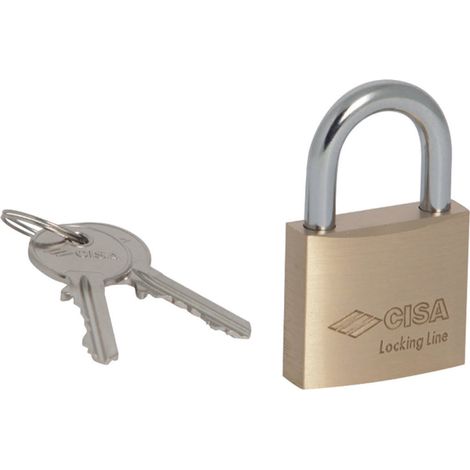CADENAS À ARCEAU STANDARD "LOCKING LINE" CISA 20 mm