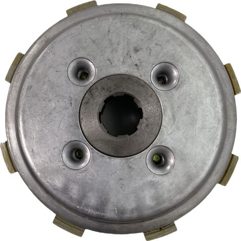 CA250 motorcycle clutch assembly, compatible with Honda CA250, CBT250, CMX250 and DD250 clutches. (1/4)
