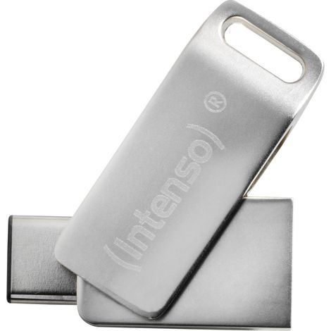 Intenso cMobile Line unità flash USB 64 GB USB Type-A / USB Type-C 3.2 Gen 1 (3.1 Gen 1) Argento (1/5)