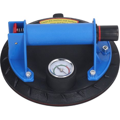 Pompe à vide manuelle pour levage de plaques de verre, carrelage et dalles lourdes - ventouse industrielle robuste avec poignée de transport, outil de manipulation à succion (1/5)