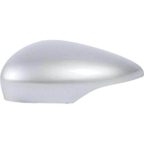 Calotta specchietto retrovisore con protezione solida e resistente alle intemperie, aletta in plastica ABS per Fiesta dal 2008 al 2017, argento sinistra (1594546 8A6117K747CA) (1/5)