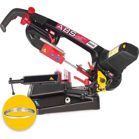Sega a nastro per metalli FEMI con taglio automatico +50% - taglio massimo 120 mm - ABSNG120XL