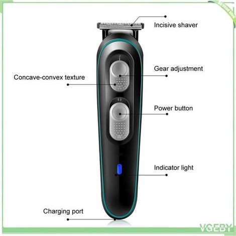 Tondeuse à cheveux électrique - FAFEICY - V-055 - Lame inox - Autonomie 120 min - USB rechargeable (1/5)