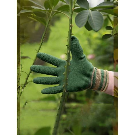 1 paire de gants de jardinage, gants en nitrile durables anti-perforation, multiusages réutilisables pour le jardinage et le nettoyage (1/5)